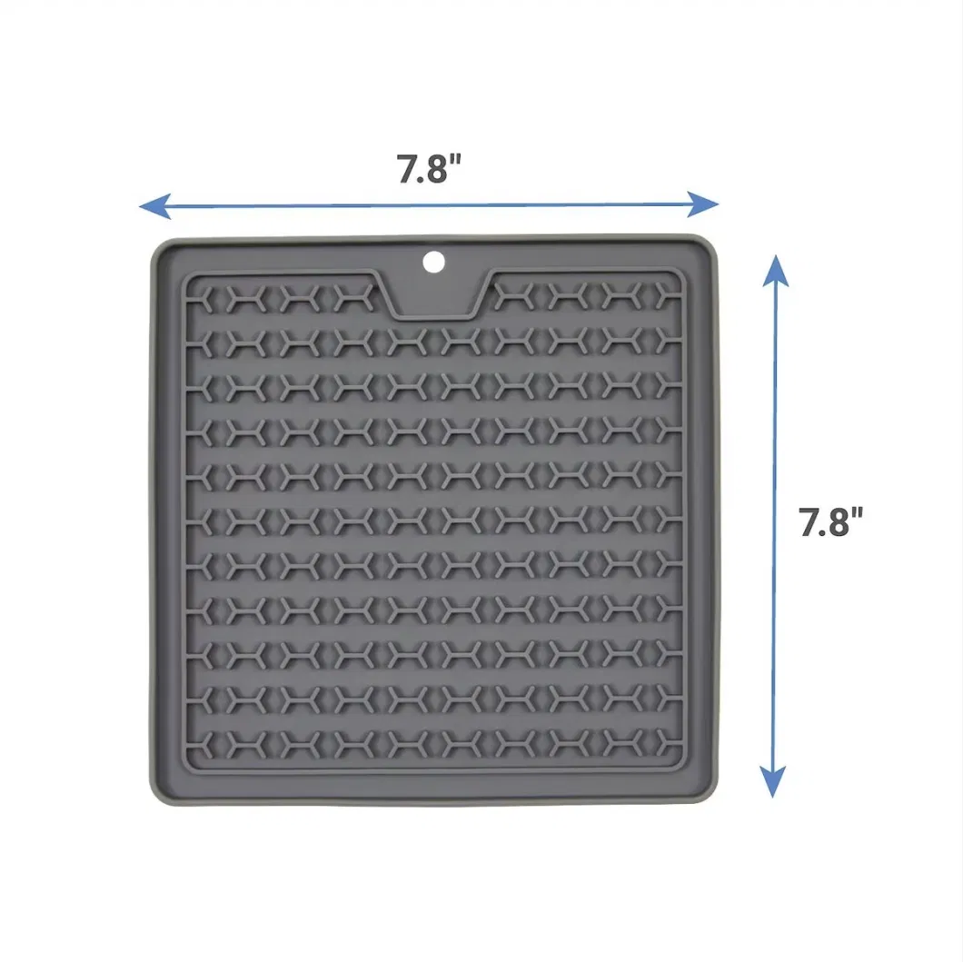 Eco-Friendly Silicone Treat Dog Slow Feeder &amp; Cat Dog Pet Lick Mats