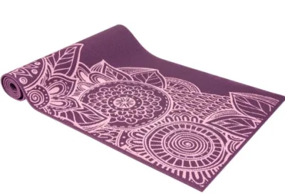 Fitness Anti Slip Eco Friendly Custom Logo Foldable PVC Yoga Mat