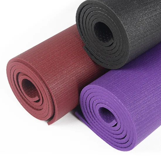 Yoga Mat China Factory Price, Custom Logo, High Quality Yoga Mat with TPE