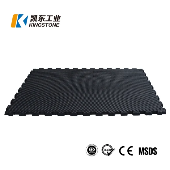 Heavy Duty Horse Stall Stable Dairy Cow Comfort Rubber Mat for Walking/Holding/Milking Areas Cow Mattress/Cow Floor Mat